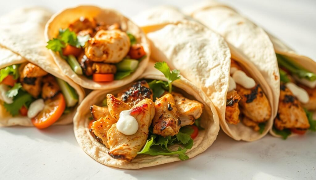 chicken wraps