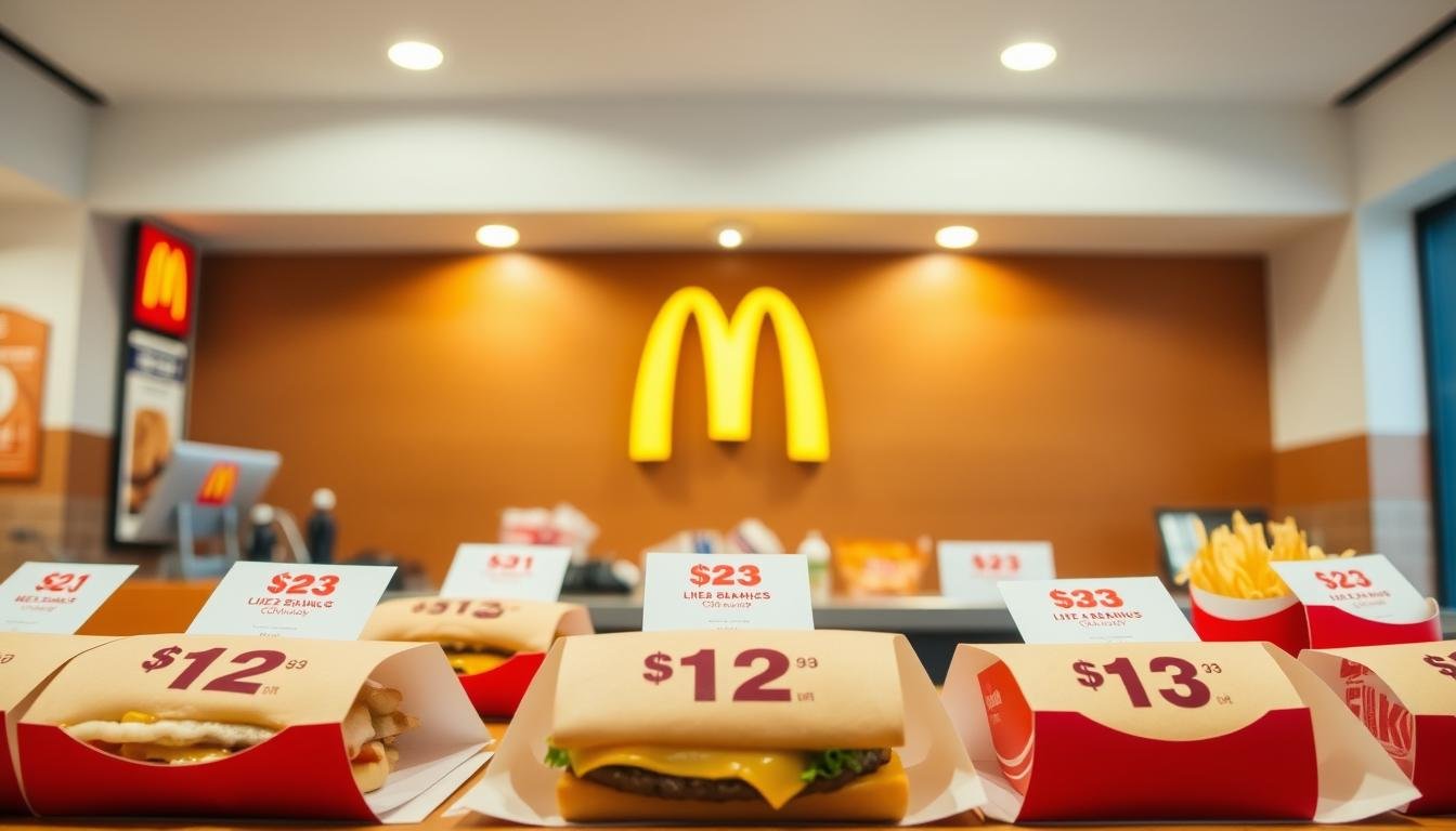 mcdonald's $1 $2 $3 menu with prices
