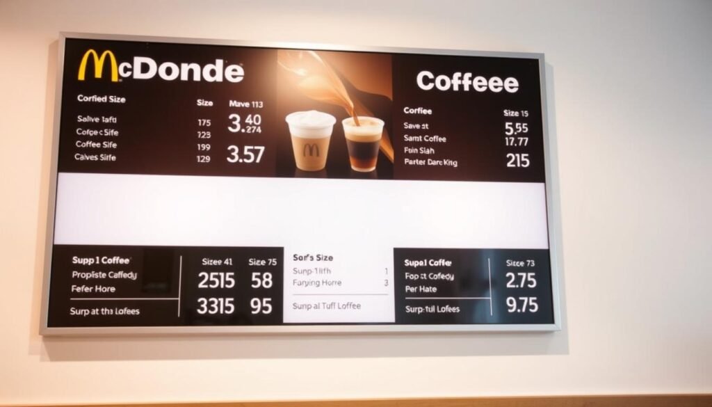 mcdonald's coffee menu prices mcdonald's coffee menu prices